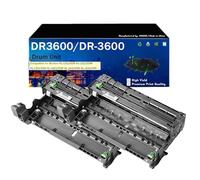 DR3600 DR-3600 Tambor Compatible con Chip para impresoras Brother HL-L5210DN L6415DN MFC-L5710DW - 45.000 páginas - Unidad Individual o Pack de 2