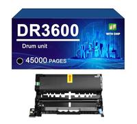 DR3600 Unidad De Tambor Compatible para Brother DCP-L5510DW HL-L5210DN L5210DW L5215DN L6210DW L6410DN L6415DN MFC-L5710DN L5710DW L5715DN L6710DW L6910DN L6915DN,DR3600-1 Pack