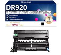 DR920 Tambor Compatible para Brother HL-L6310DW HL-L5210DN HL-L5210DW HL-L5210DWT HL-L6210DW HL-L6210DWT HL-L6217DW Impresoras, Alto Rendimiento 45000 Páginas, Impresión Nítida,Black-1 Pack