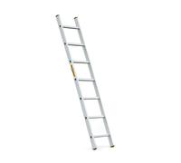 DRABEST - Escalera de Apoyo de Aluminio, Serie Pro, 7 Peldaños, 150 kg