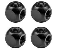 Dracaena.io - Paquete de 4 roscas G1/4 pulgadas, extensor de ajuste de bola de 3 vías o conector para el sistema de refrigeración por agua de computadora, material duradero de latón/cobre, color negro