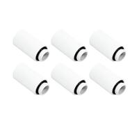 Dracaena.io - Paquete de 6 accesorios extensores de rosca G1/10.2 cm de altura macho a hembra, accesorios de compresión de latón con juntas tóricas para bucle de refrigeración líquida de PC, color