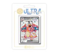 Dracaufeu ex (Charizard ex) 215/197 Full Art Teracristal Secreta - Ultraboost X Écarlate et Violet 03 Flammes Obsidiennes - Box de 10 Cartas Pokémon Francés
