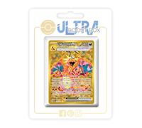 Dracaufeu ex (Charizard ex) 228/197 Teracristal Oro Secreta - Ultraboost X Écarlate et Violet 03 Flammes Obsidiennes - Box de 10 cartas Pokémon Francés