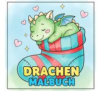 Drachen Malbuch: 50+ fröhliche und niedliche Designs für Kinder und Teens - ideal für entspannte Momente