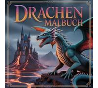 Drachen Malbuch für Kinder ab 8 Jahren mit 70 faszinierenden Ausmalbildern.