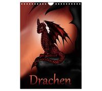 Drachen (Wandkalender 2026 DIN A4 hoch), CALVENDO Monatskalender: Fantasie-Drachen