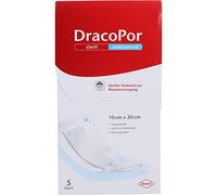 DracoPor waterproof steriler Wundverband 10 cm x 20 cm transparent, 5 pzas Vendajes para las heridas