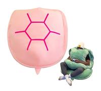 Dracqwn Almohada De Concha De Tortuga Portátil For Adultos, Almohada Corporal con Caparazón De Tortuga Ponderada For Aliviar La Ansiedad Y Curar La Angustia(Color:C Pink,Size:100Cm/39.3in Kid)