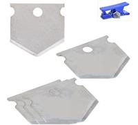 DraCra Paquete de 20 cuchillas de corte de tubos de PTFE de repuesto para cortadores de tubos Bowden, herramientas de corte de manguera de micro conducto, nailon, PVC, poliuretano, tuberías, tijeras