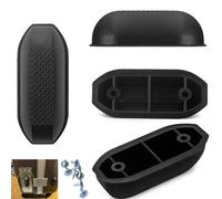 DraCra Paquete de 4 patas laterales de repuesto para maletas rígidas, juego de equipaje de viaje con ruedas giratorias, rígidas, expandibles