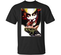 Dracula AD 1972 Dracula 73 Peter Cushing Christopher Lee Hammer Horror Vamp Black Mens T Shirt
