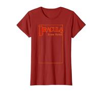 Dracula Bram Stoker - Funda para Libro Camiseta, Mujer, Arándano, S