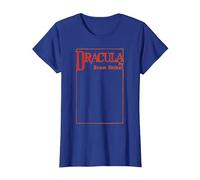 Dracula Bram Stoker - Funda para Libro Camiseta, Mujer, Azul Real, XXL