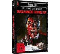Dracula braucht frisches Blut - Cover A (Uncut Limited Mediabook, Hammer Film-Edition) [Blu-ray] [Alemania]