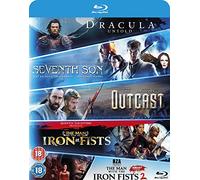 Dracula Untold/Seventh Son/Outcast/Man With The Iron Fists 1 & 2 (5 Blu-Ray) [Edizione: Regno Unito] [Blu-ray]