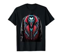 Dracula's Dark Elegance Vampire Night Tee. Camiseta