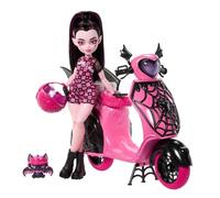 Draculaura y su Scooter Monster hig