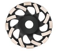 Drado Muela Diamante Desbastadora, 125mm Disco de copa Diamante Desbaste, 0.5kg Granito Irrompible Resistente a Los Golpes, Mármol, Pulido De Piedra De Pared