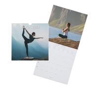 DRAEGER - Grand calendrier mural Yoga - 2023, Vert