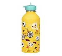 DRAEGER PARIS 1886 - Botella de Agua de Acero Inoxidable para Niños Perros Skaters 300ml - Diseño Colorido con Animales - Ideal para Escuela, Deportes y Vacaciones - Accesorios a Juego Disponibles