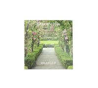 Draeger Paris 1886 - Calendario de pared grande 28 x 29 cm 2026 - Tema jardín - 12 meses - Papel FSC - ilustraciones desmontables
