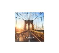 Draeger Paris 1886 - Calendario de pared grande 28 x 29 cm 2026 - Tema NYC - 12 meses - Papel FSC - ilustraciones desmontables