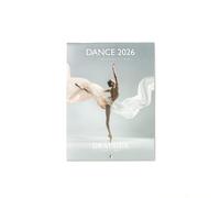 Draeger Paris 1886 - Calendario de pared pequeño 13 x 18 cm 2026 - Tema danza - 12 meses - Papel FSC - ilustraciones desmontables