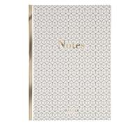 DRAEGER PARIS 1886 - Cuaderno A5 Notebook, Forro Duro, Papel Rayado FSC 192 Páginas - Elegancia Icónica, 15x21cm, Cinta Satinada, Personalizable, Tintas Vegetales, Diseño Sofisticado y Sostenible