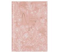 DRAEGER PARIS 1886 - Cuaderno A5 Punteado Coral - 192 páginas cosidas - Papel certificado FSC - Práctico con cinta satinada - Tapa dura elegante - Calidad desde 1886