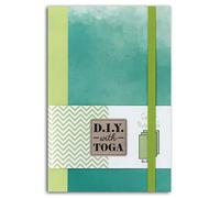DRAEGER PARIS 1886 Cuaderno Bicolor, Papel, Pastel Verde, 10 x 15 cm