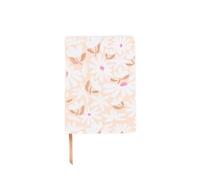 DRAEGER PARIS 1886 - Cuaderno de notas A5 Office Chic - 160 páginas con líneas de 100 g/m² - Manta suave con cinta de satén, varios diseños disponibles, tamaño portátil 15 x 21 cm