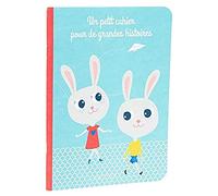 DRAEGER PARIS 1886 - Cuaderno infantil Un petit cahier pour de grandes histoires - Escritura y dibujo - Tamaño A5 14,8x21 cm - 60 páginas Séyès - Papel certificado FSC®