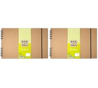 DRAEGER PARIS 1886 D.i.y with Toga su67 Sketchbook con Espiral Papel Kraft 30 x 20 x 2 cm (Paquete de 2)