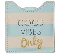 DRAEGER PARIS 1886 Good Vibes Only - Espejo Redondo de Bolsillo para Llevar a Cualquier Lugar, cumpleaños, para Cualquier ocasión, 8,5 x 8 cm, 76005932