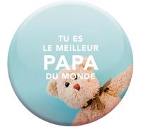 Draeger Paris 1886 - Imán de Amor para ti Eres el Mejor papá del Mundo, Regalo Original del día del Padre, decoración de Nevera/Pizarra magnética, Recuerdo cariñoso y Duradero