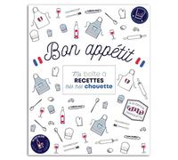 DRAEGER PARIS 1886 Kit papelería archivador de Recetas Frenchy, Papel, Azul, Blanco, Rojo, talla única