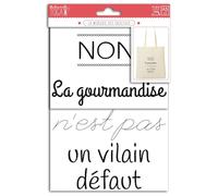 DRAEGER PARIS 1886 Mademoiselle Toga mem406 diseño termoadhesiva Flex Negro 15 x 21 x 0.1 cm