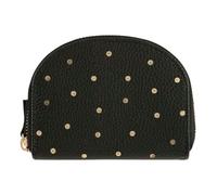 DRAEGER PARIS 1886 Monedero-Lunares Dorados-Negro, Unisex Adultos, 12 x 9,5 x 2cm