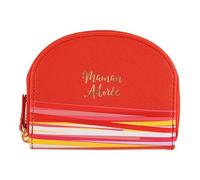 DRAEGER PARIS 1886 Monedero-Mamá Adorée-Rojo, Unisex Adulto, marrón, 12 x 9,5 x 2cm