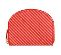 DRAEGER PARIS 1886 Monedero-Rayas Rosas y Rojas, Unisex Adulto, marrón, 12 x 9,5 x 2cm