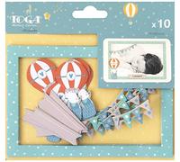 DRAEGER PARIS 1886 Naissance-Leonard & Josephine Lote de 10 Marcos, Papel, Multicolor, 10 x 15 x 0,1 cm