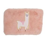 DRAEGER PARIS 1886 Pochette Peluche Lama, Bolsa para Mujer, Lightpink, Talla única