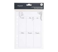 Draeger Paris 1886 - Recarga para páginas (15 x 21 cm), color blanco