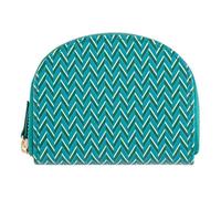 DRAEGER PARIS 1886 Tie Rack - Monedero con diseño gráfico, Color Verde
