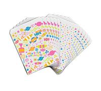 DRAEGER PARIS 1886 Toga EMB048 12 Bolsas Estampadas Bonbones, Papel, Multicolor, 13 x 18 x 0,5 cm