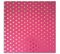 DRAEGER PARIS 1886 Toga prx218 el Oro de Bombay 1 Hoja de Papel Reciclado Papel Lunares Rosa 38 x 56 x 0.1 cm