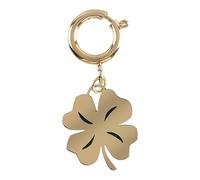 Draeger Paris - Charm trébol, 2x1,5cm, Sintético, No es una piedra preciosa