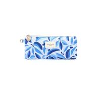 Draeger Paris - Estuche de algodón Office Chic - Varios diseños, Flores Azules, 10 cm x 1 cm, Motivos