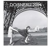 DRAEGER PARIS | Gran calendario de pared Doisneau 2024 para colgar 29 x 29 cm | 16 meses de septiembre a 23 a dic 24 | 7 idiomas | Calendario de oficina, hogar, mensual | Decoración, organización |